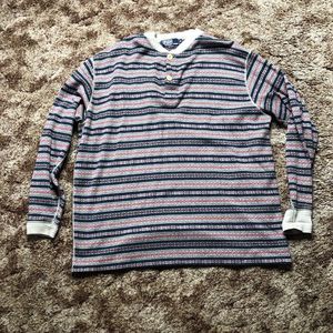 Polo Ralph Lauren Quarter Button Shirt Sweater Men’s Extra Large Longsleeve